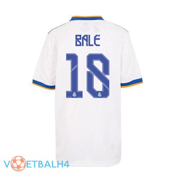 Real Madrid (GARETH BALE 18) thuis jersey wit 2021/2022