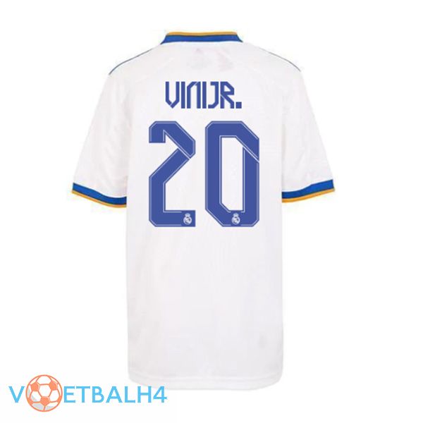 Real Madrid (VINI JR 20) thuis jersey wit 2021/2022