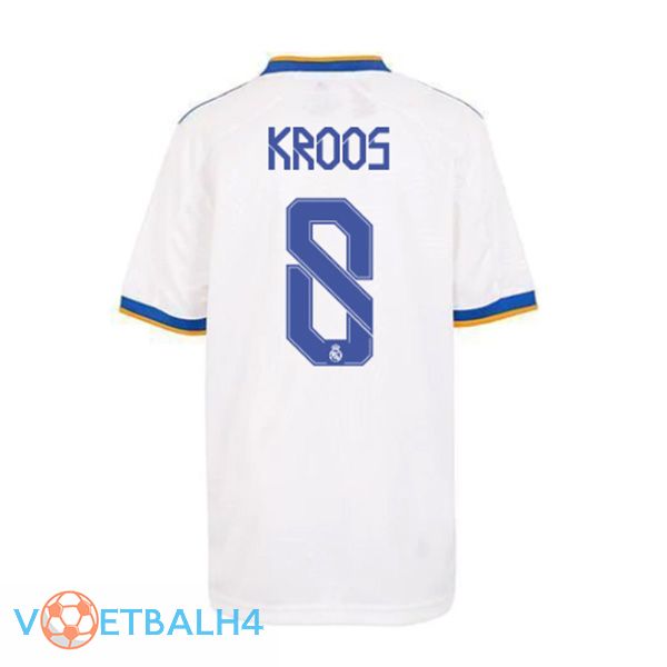 Real Madrid (KROOS 8) thuis jersey wit 2021/2022