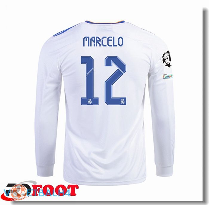 Real Madrid (MARCELO REAL 12) thuis jersey lange mouw2021/2022