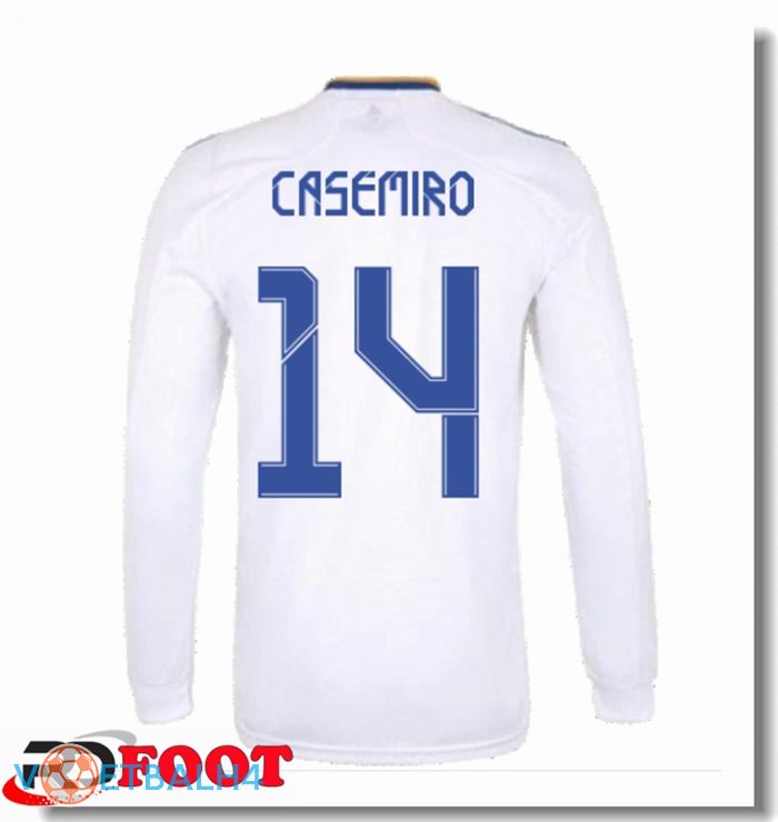 Real Madrid (CASEMIRO 14) thuis jersey lange mouw2021/2022