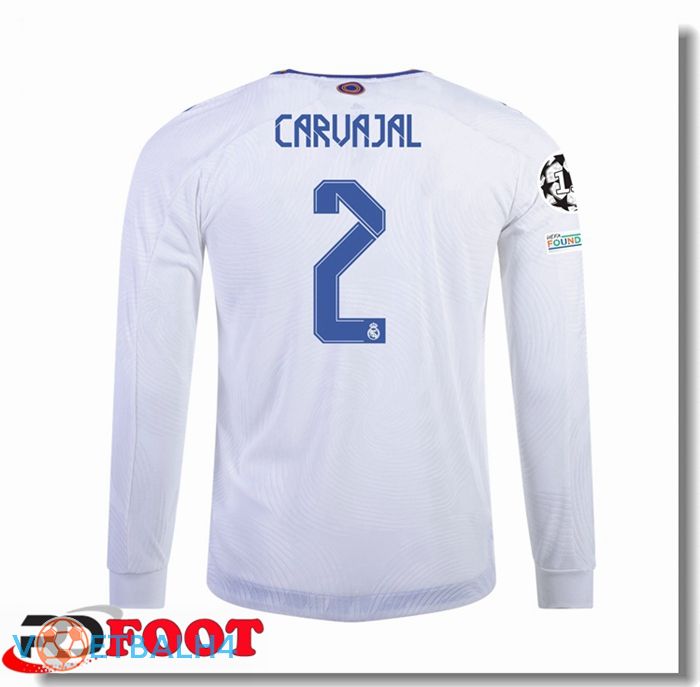 Real Madrid (DANI CARVAJAL 2) thuis jersey lange mouw2021/2022