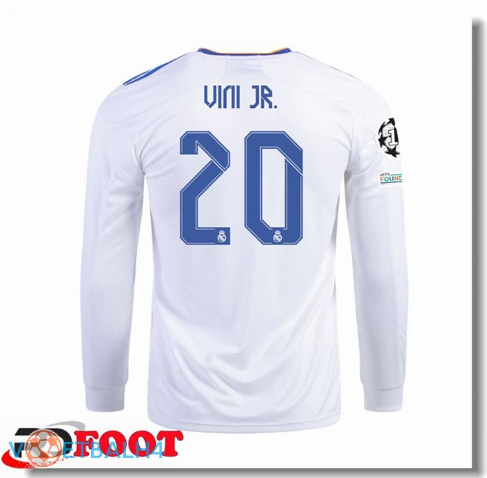 Real Madrid (VINICIUS JR. 20) thuis jersey lange mouw2021/2022