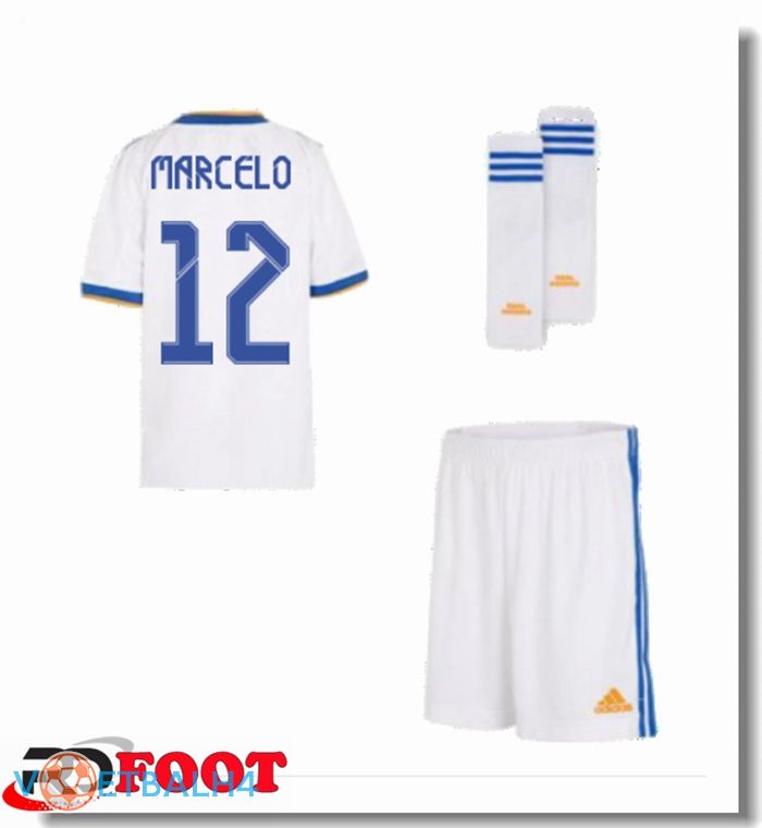 Real Madrid (MARCELO 12) kinderen thuis jersey wit 2021/2022