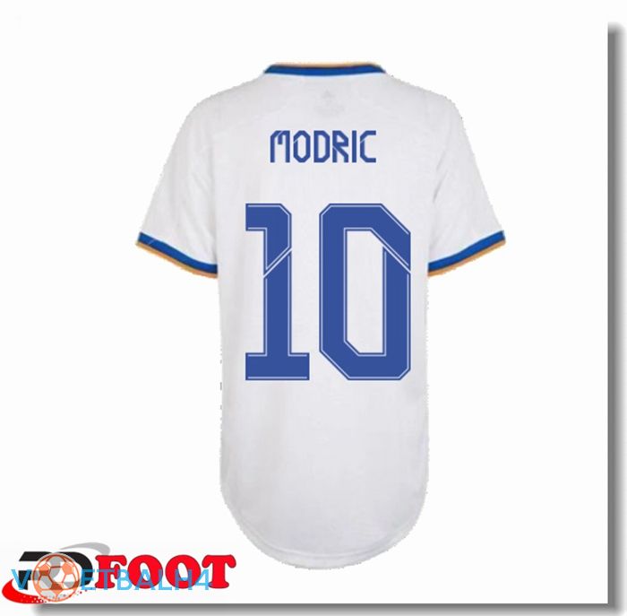 Real Madrid (MODRIC 10) Dames thuis jersey wit 2021/2022