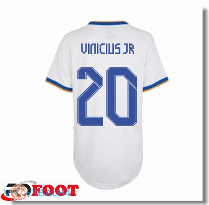 Real Madrid (VINI JR 20) Dames thuis jersey wit 2021/2022