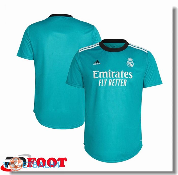 Real Madrid Dames derde jersey blauw groente 2021/2022