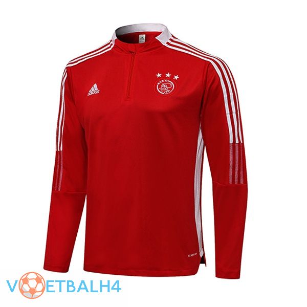 AFC Ajax Training Sweatshirt rood 2021/2022