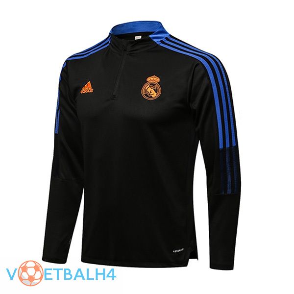 Real Madrid Training Sweatshirt zwart 2021/2022