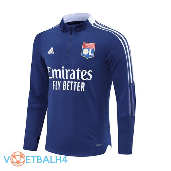 Lyon OL Training Sweatshirt blauw 2021/2022