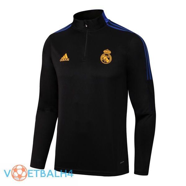 Real Madrid Training Sweatshirt zwart 2021/2022