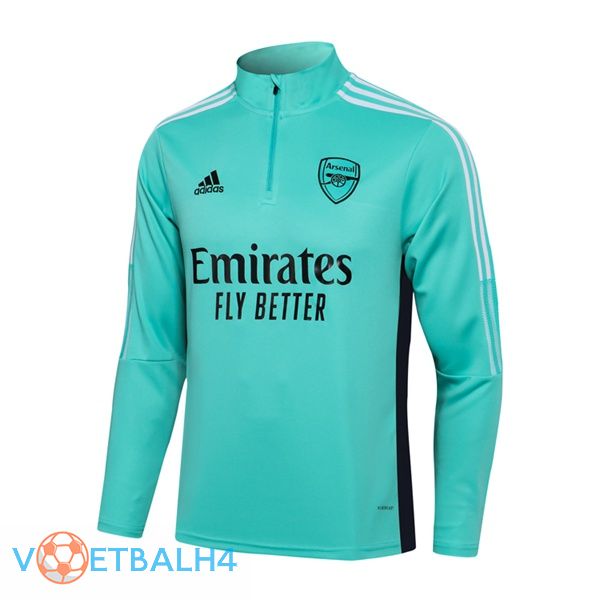 Arsenal Training Sweatshirt groente 2021/2022