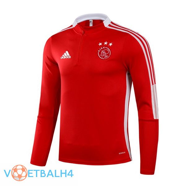 AFC Ajax Training Sweatshirt rood 2021/2022