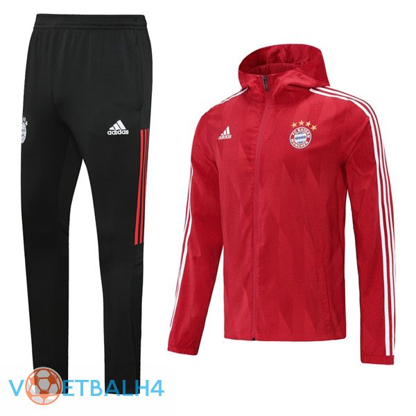 Bayern Munich trainingspak Windbreaker rood 2021/2022