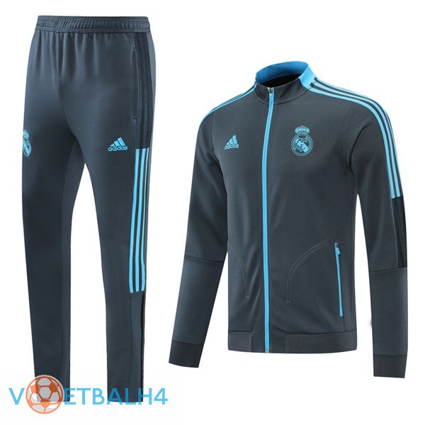 Real Madrid trainingspak grijs 2021/2022