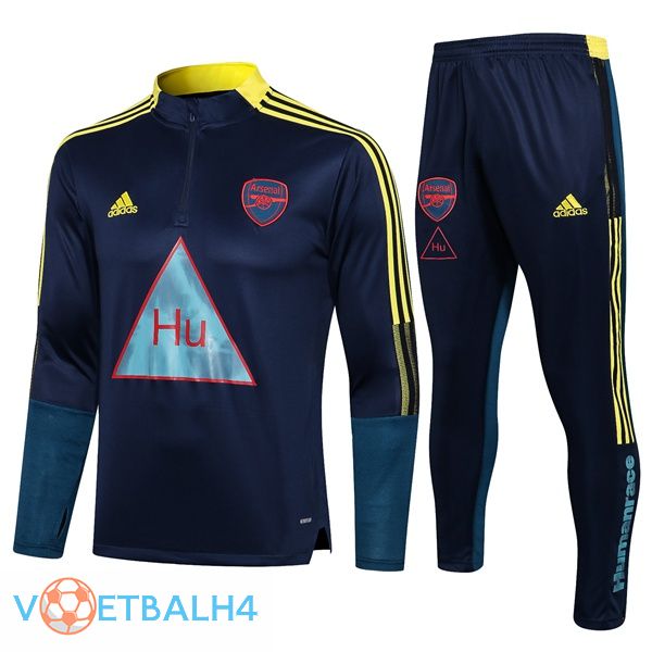 Arsenal trainingspak blauw koninklijk 2021/2022