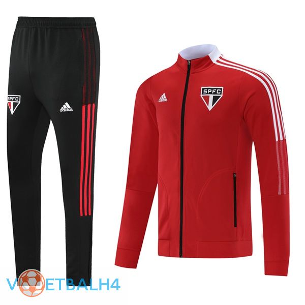 Sao Paulo FC trainingspak rood 2021/2022