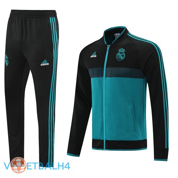 Real Madrid trainingspak blauw zwart 2021/2022