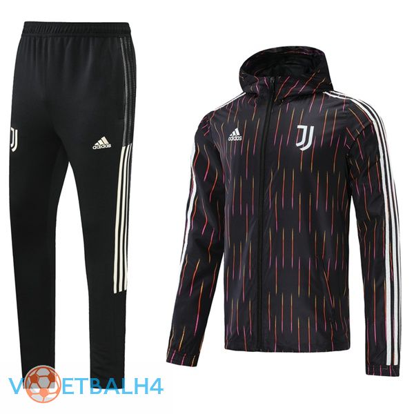 Juventus trainingspak Windbreaker zwart 2021/2022