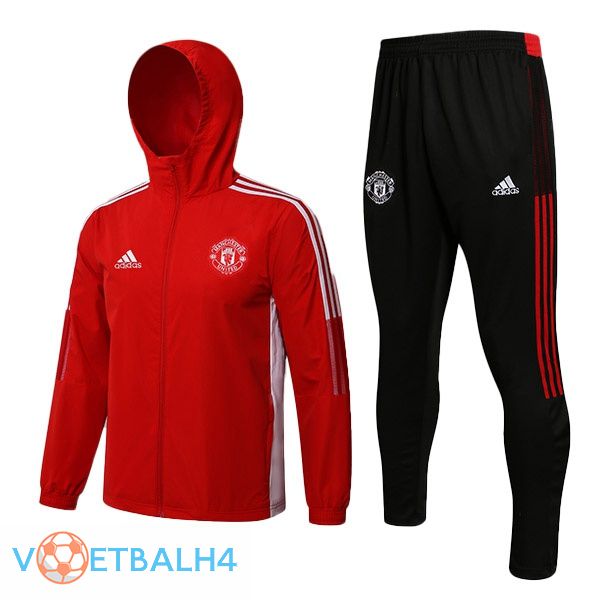 Manchester United trainingspak rood 2021/2022