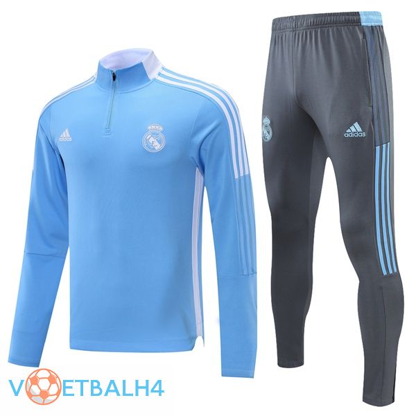 Real Madrid trainingspak blauw 2021/2022