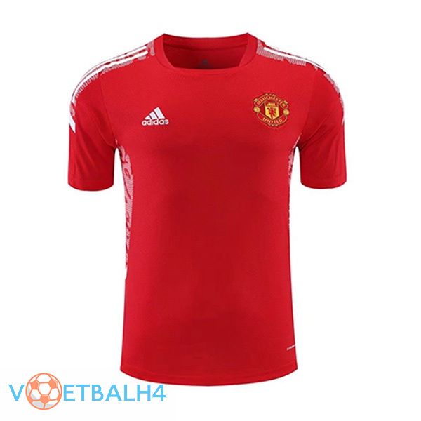 Manchester United Training T Shirt rood 2021/2022