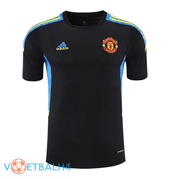 Manchester United Training T Shirt zwart 2021/2022