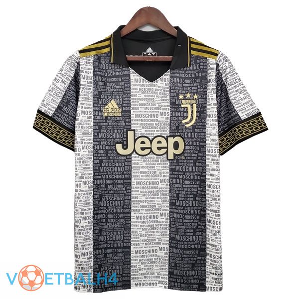 Juventus Training T Shirt grijs zwart 2021/2022