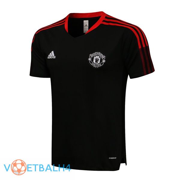 Manchester United Training T Shirt zwart 2021/2022