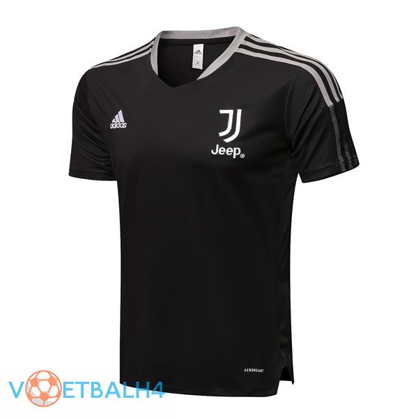 Juventus Training T Shirt zwart 2021/2022