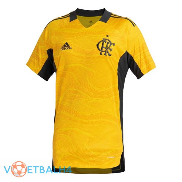 Flamengo doelman jersey geel 2021/22