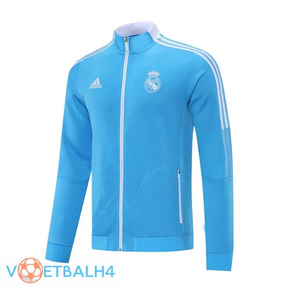 Real Madrid trainingsjack blauw 2021/2022