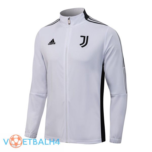 Juventus trainingsjack wit 2021/2022