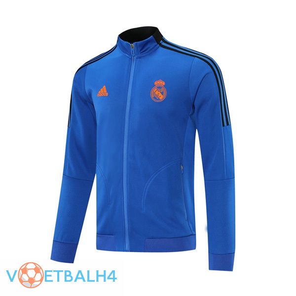 Real Madrid trainingsjack blauw 2021/2022