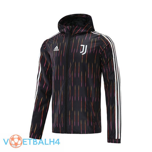 Juventus trainingsjack Windbreaker zwart 2021/2022