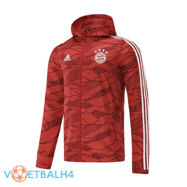 Bayern Munich trainingsjack Windbreaker rood 2021/2022