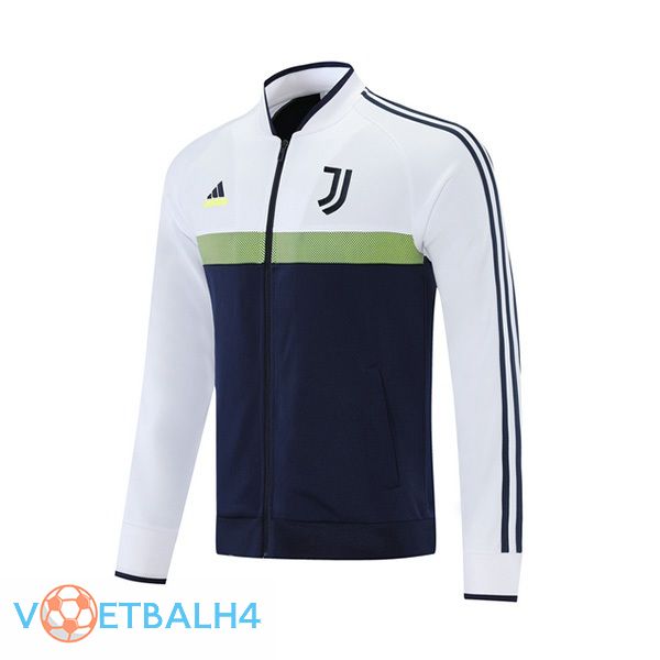 Juventus trainingsjack wit blauw koninklijk 2021/2022