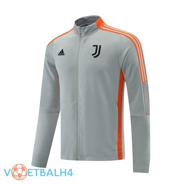 Juventus trainingsjack grijs 2021/2022