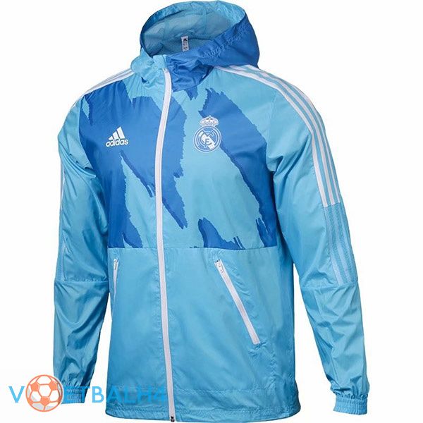 Real Madrid trainingsjack Windbreaker blauw 2021/2022