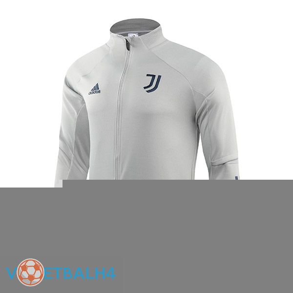 Juventus trainingsjack Light grijs 2021/2022