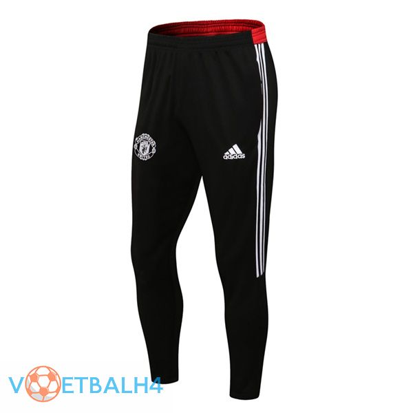 Manchester United Training broek zwart wit 2021/2022