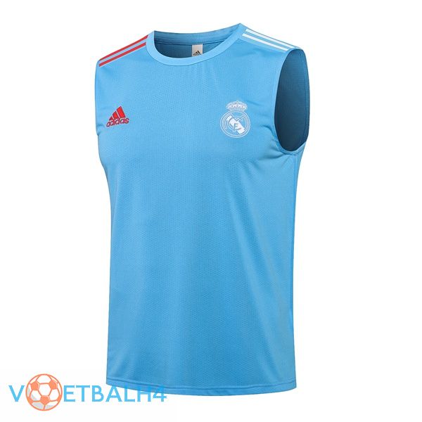 Real Madrid voetbal Vest blauw 2021/2022