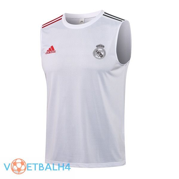 Real Madrid voetbal Vest wit 2021/2022