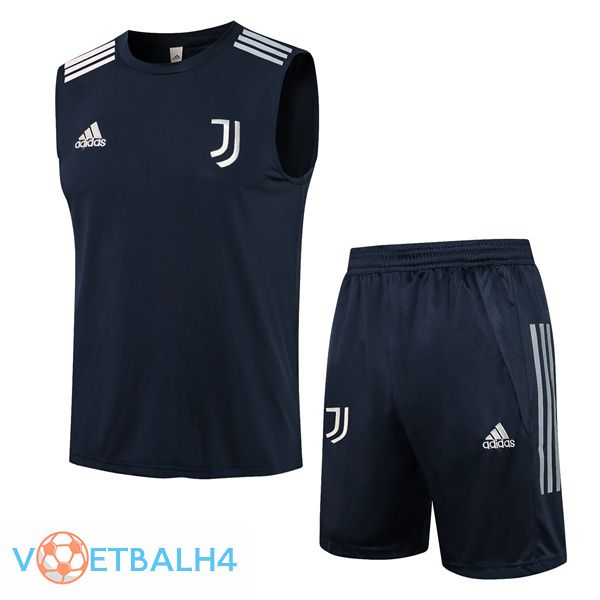 Juventus voetbal Vest + korte broek blauw koninklijk 2021/2022