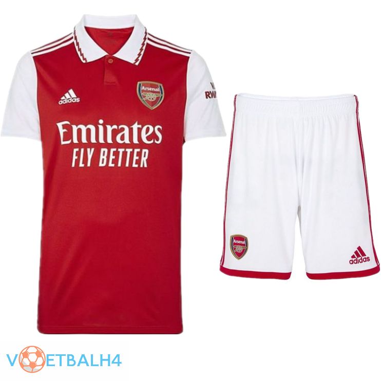 Arsenal voetbal jersey thuis + korte broek 2022/2023