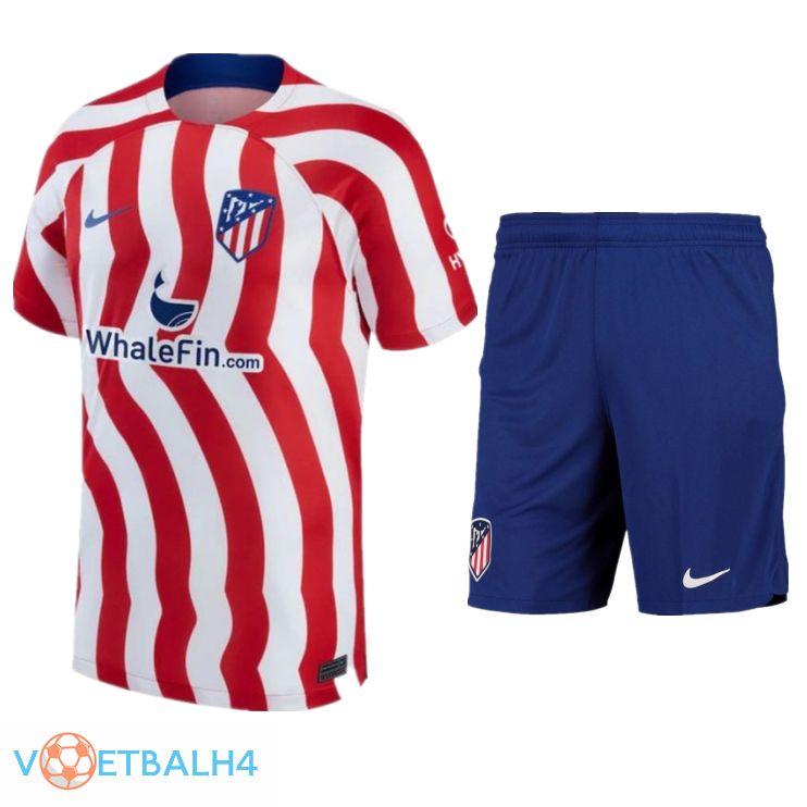 Atletico Madrid voetbal jersey thuis + korte broek 2022/2023