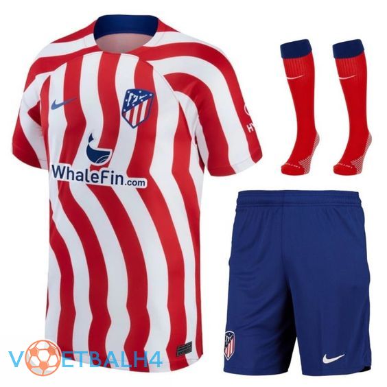 Atletico Madrid voetbal jersey thuis (korte broek + sok) 2022/2023