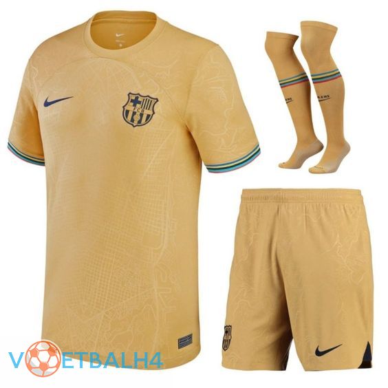 FC Barcelona voetbal jersey uit (korte broek + sok) 2022/2023