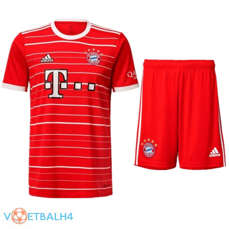 Bayern Munich voetbal jersey thuis + korte broek 2022/2023