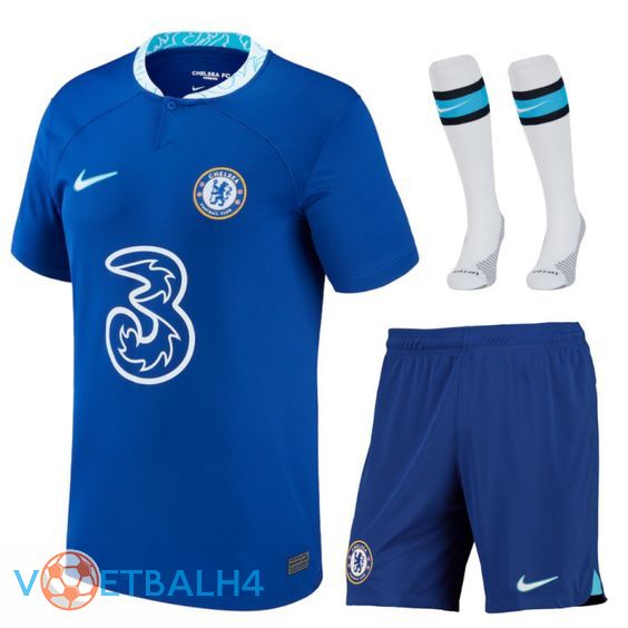 FC Chelsea voetbal jersey thuis (korte broek + sok) 2022/2023